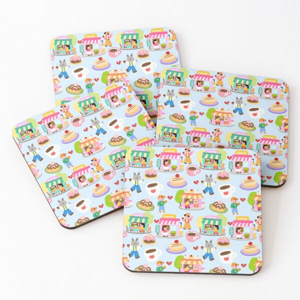 Item preview, Floating Coffee Break Seamless  designed and sold by KJackArtwork.