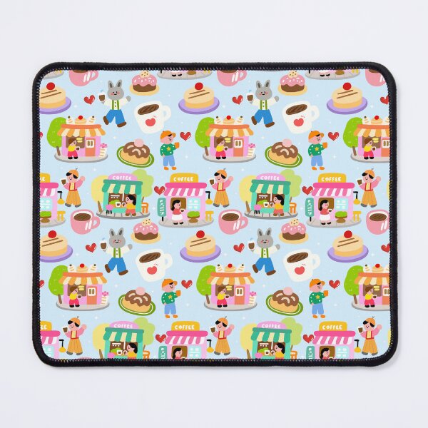 Item preview, Floating Coffee Break Seamless designed and sold by KJackArtwork.
