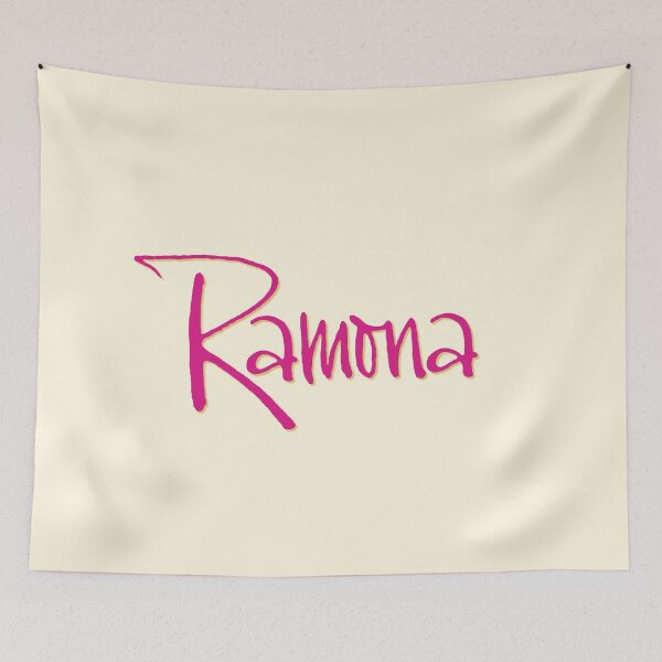 Item preview, RAMONA personalized type design designed and sold by CharlottePlaceArt.