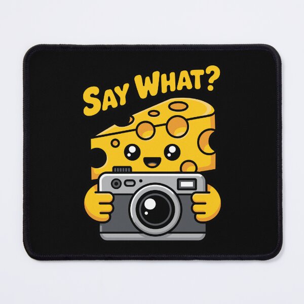 Item preview, Say What? Cheese with Camera designed and sold by jkrphoto.