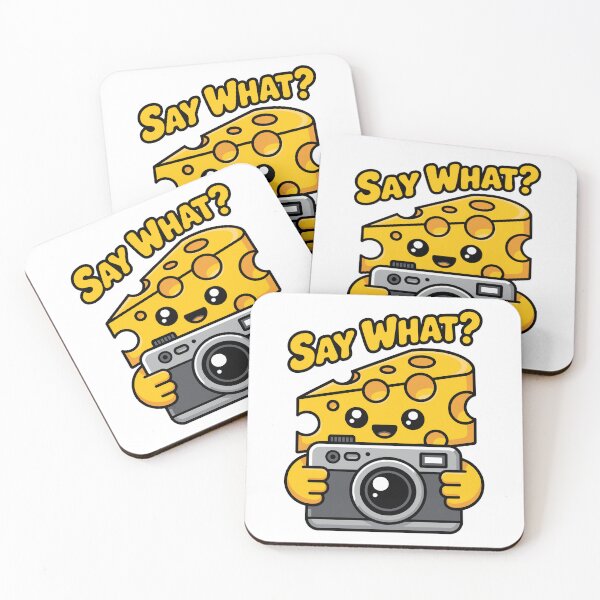 Item preview, Say What? Cheese with Camera designed and sold by jkrphoto.