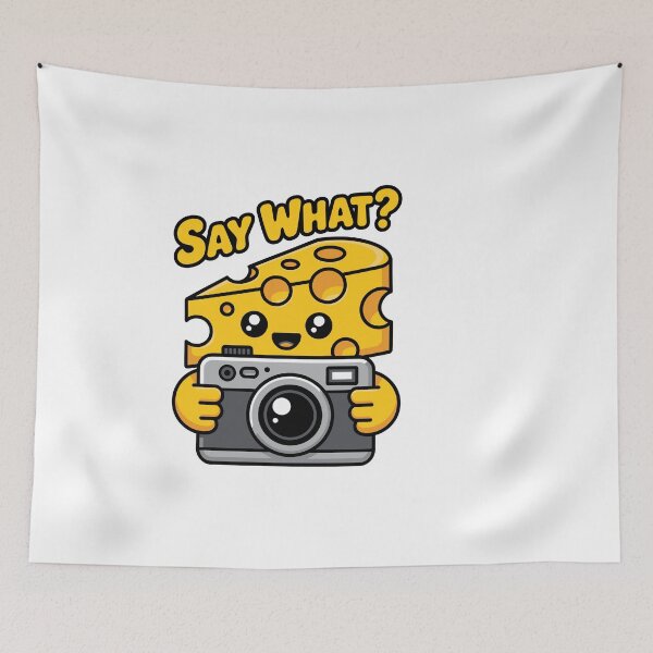 Item preview, Say What? Cheese with Camera designed and sold by jkrphoto.