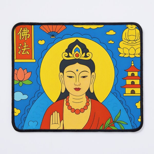 Item preview, Peaceful Buddha Spiritual Art Design designed and sold by Peac7e.