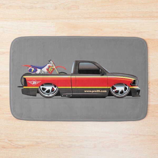 Item preview, Slammed Bagged Truck and 250cc Dirt Bike designed and sold by Pro29Graphics.