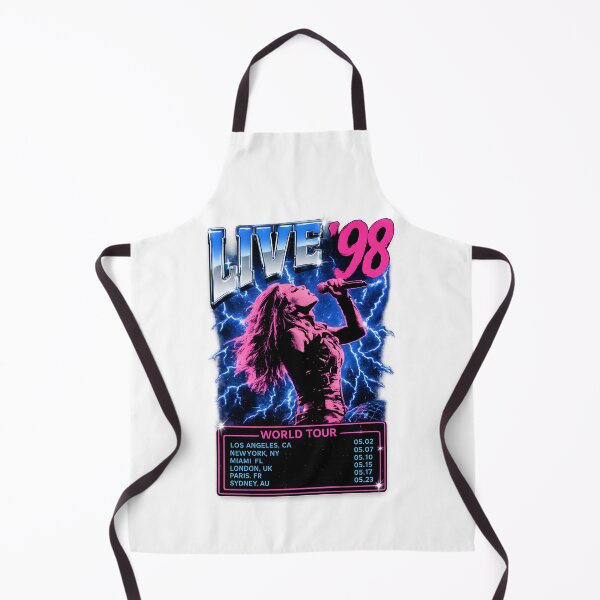 Item preview, Live 98 World Tour Retro Concert Design designed and sold by PMDesignStudio.
