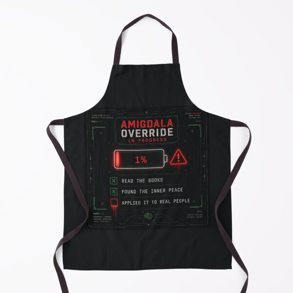 Item preview, Amigdala Override In Progress | Cyberpunk Lizard Brain Design designed and sold by InnerwayStudio.