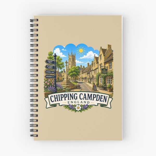 Item preview, Chipping Campen, England Cotswolds Village designed and sold by Myra365Art.
