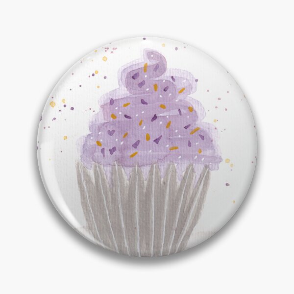 Item preview, Purple Cupcake designed and sold by Kirsten Robinson Art.