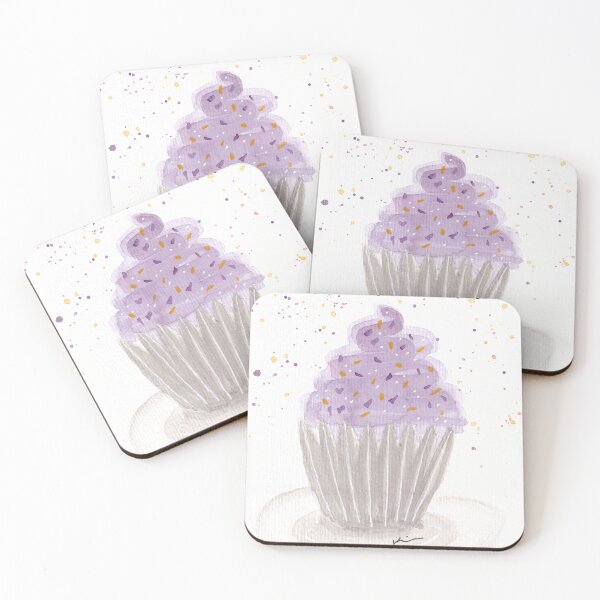 Item preview, Purple Cupcake designed and sold by Kirsten Robinson Art.