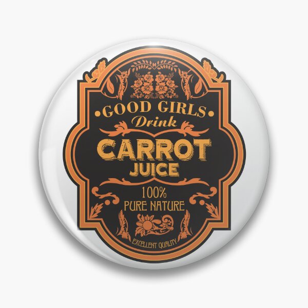 Item preview, Good Girls Drink Carrot Juice designed and sold by helenacooper.