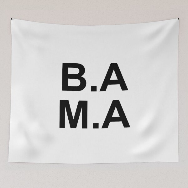 Item preview, B.A M.A - print designed and sold by ariksworld.