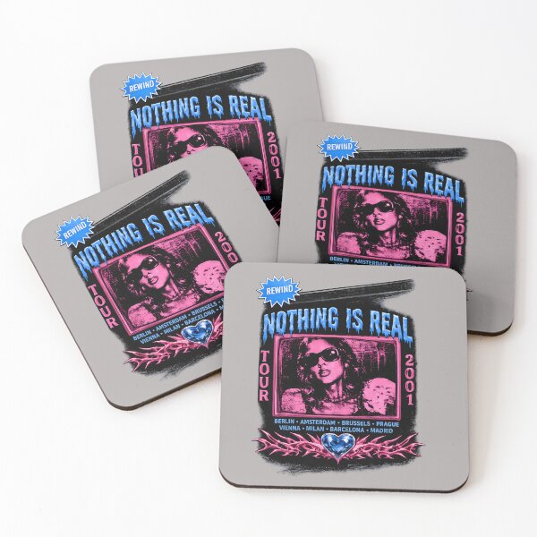 Item preview, Nothing Is Real Y2K Tour Poster Design designed and sold by PMDesignStudio.