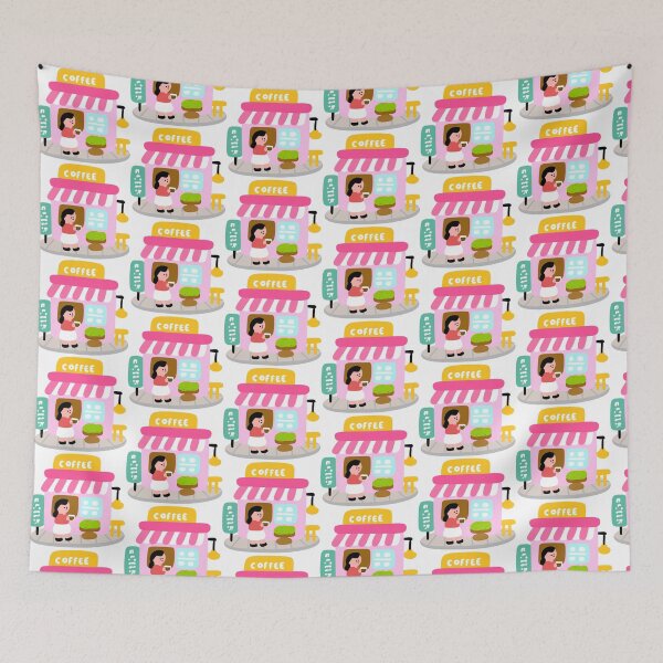 Item preview, Floating Coffee Break designed and sold by KJackArtwork.