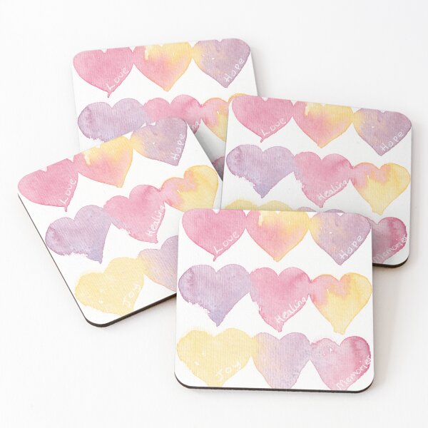 Item preview, Colourful Love designed and sold by Kirsten Robinson Art.