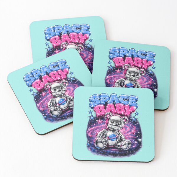 Item preview, Space Baby Kawaii Teddy Bear Design designed and sold by PMDesignStudio.