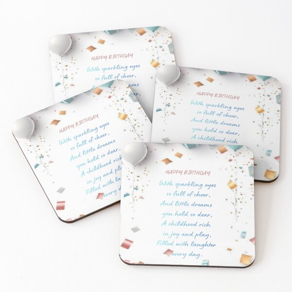Item preview, Happy Birthday Card for Kids – Sweet and Joyful Birthday Wishes designed and sold by ManiPopi998877.