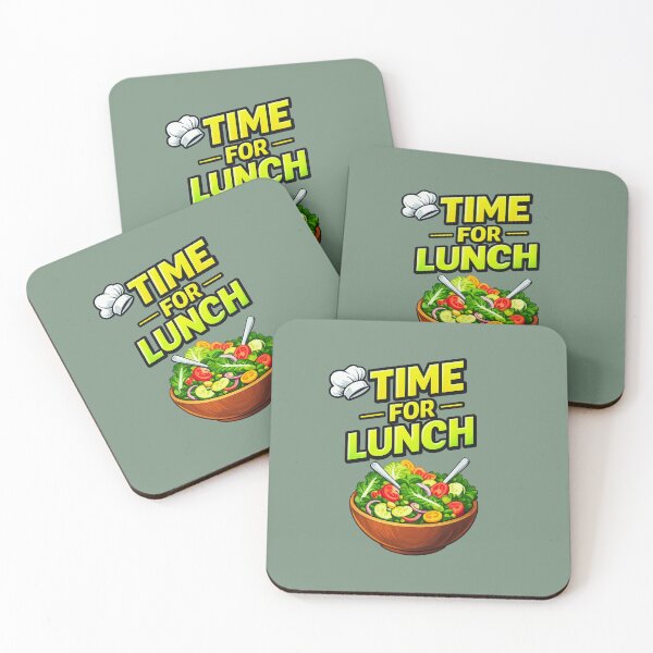 Item preview, Time For Lunch Design – Fresh Food Minimal Graphic designed and sold by Aimetoi.