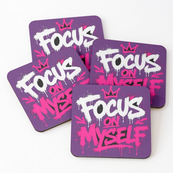 Item preview, FOCUS ON MYSELF Motivational Graffiti Shirt | Urban Style designed and sold by JustResultsCo.