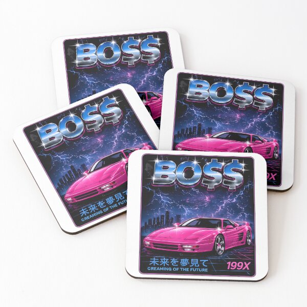 Item preview, Boss 199X Retro Sports Car Design designed and sold by PMDesignStudio.