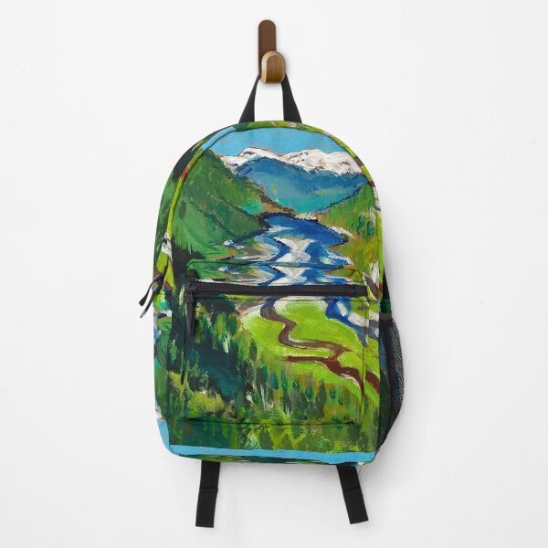Item preview, Canadian Landscape Mountains, River, Forest designed and sold by helenannestudio.