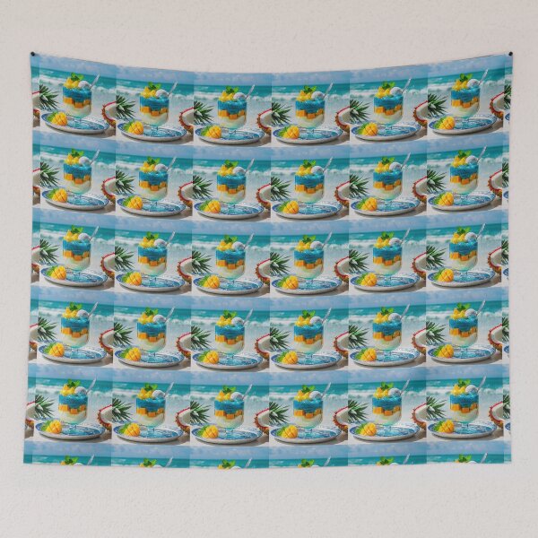 Item preview, Coconut Mango Ocean Bliss designed and sold by EchoWave11.