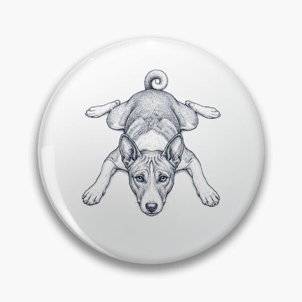 Item preview, Vintage Basenji Splooting Dog Mom Dad Lover designed and sold by DoodleTortle.