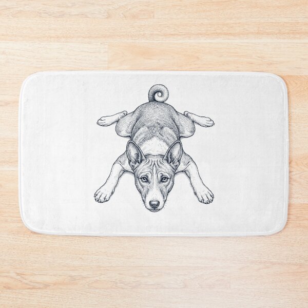 Item preview, Vintage Basenji Splooting Dog Mom Dad Lover designed and sold by DoodleTortle.