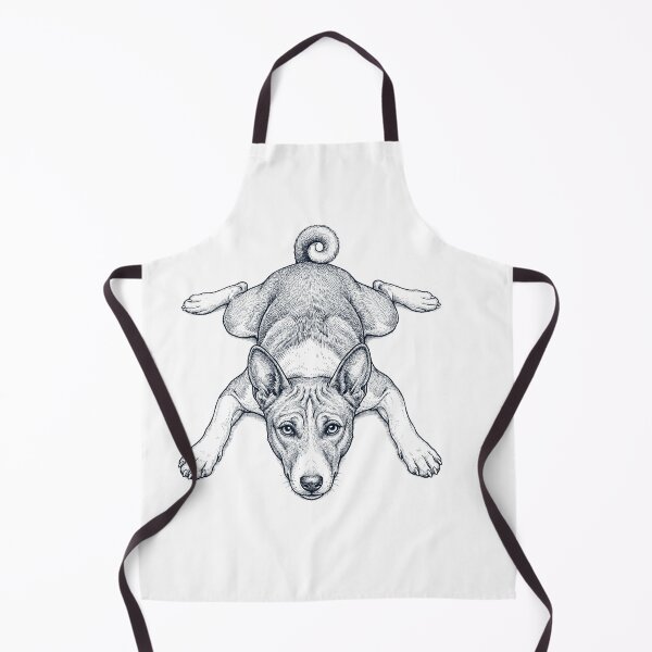 Item preview, Vintage Basenji Splooting Dog Mom Dad Lover designed and sold by DoodleTortle.