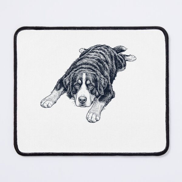 Item preview, Vintage Bernese Mountain Dog Splooting Dog Mom Dad Lover designed and sold by DoodleTortle.
