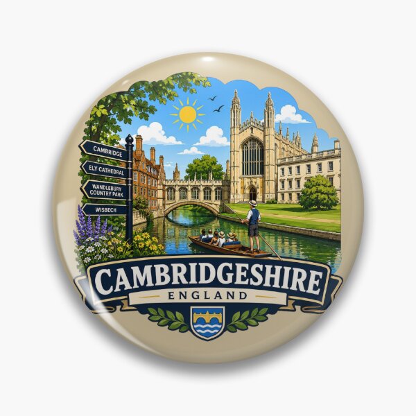 Item preview, Cambridgeshire, England - Riverside Heritage designed and sold by Myra365Art.