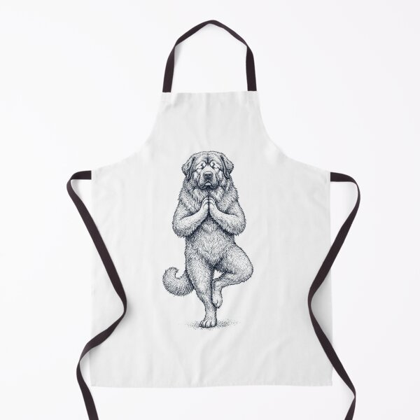 Item preview, Vintage Caucasian Shepherd Dog Yoga Tree Pose Dog Mom Lover designed and sold by TerryConnells.