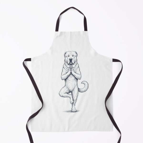 Item preview, Vintage Central Asian Shepherd Dog Yoga Tree Pose Dog Mom Lover designed and sold by TerryConnells.