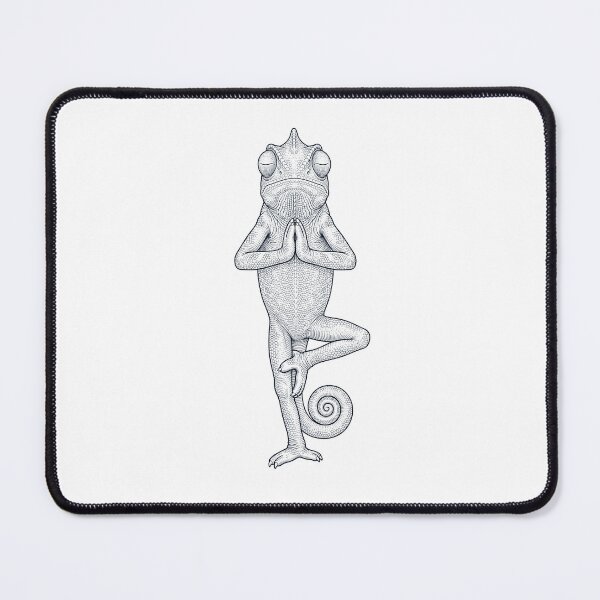 Item preview, Vintage Chameleon Yoga Tree Pose Animal Lover designed and sold by TerryConnells.
