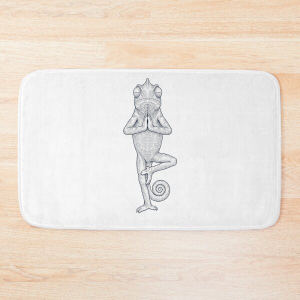 Item preview, Vintage Chameleon Yoga Tree Pose Animal Lover designed and sold by TerryConnells.