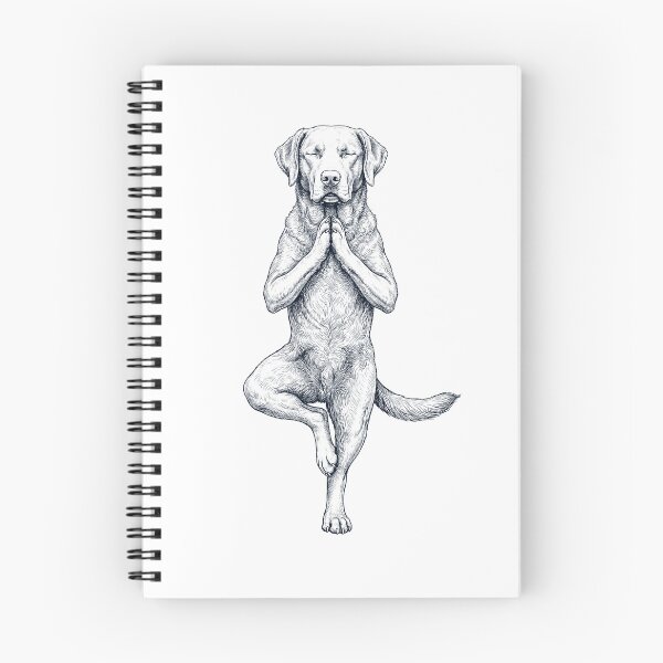 Item preview, Vintage Chesapeake Bay Retriever Yoga Tree Pose Dog Mom Lover designed and sold by TerryConnells.