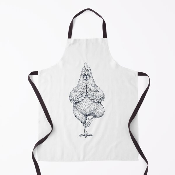 Item preview, Vintage Chicken Yoga Tree Pose Animal Lover designed and sold by TerryConnells.