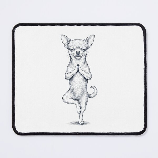 Item preview, Vintage Chihuahua Yoga Tree Pose Dog Mom Lover designed and sold by TerryConnells.