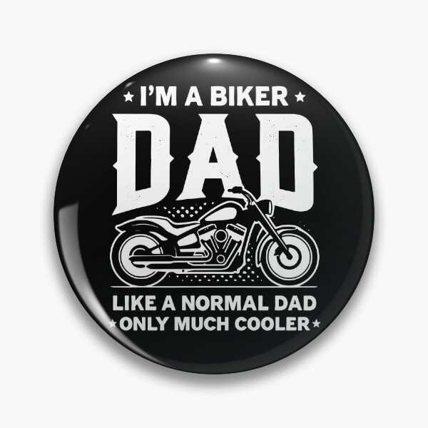 Item preview, I'm A Biker Dad Like A Normal Dad Only Much Cooler designed and sold by Muslims_place.