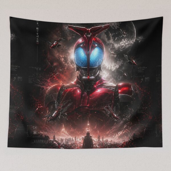 Item preview, Kamen Rider Kabuto Hyper Clock Up Cyberpunk | Tendou Souji Anime Tokusatsu Art designed and sold by Dyan4.