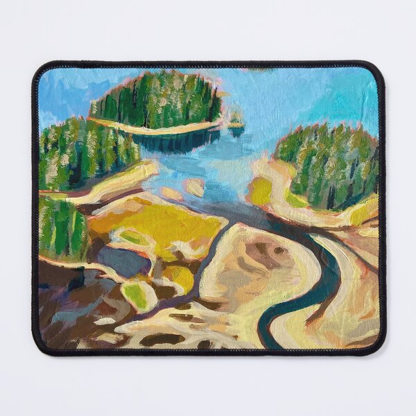 Item preview, Canadian Wilderness Landscape Braided River designed and sold by helenannestudio.