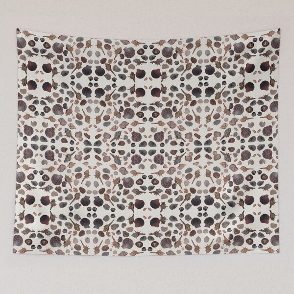 Item preview, Sea shells pattern designed and sold by mariya-ivanova.
