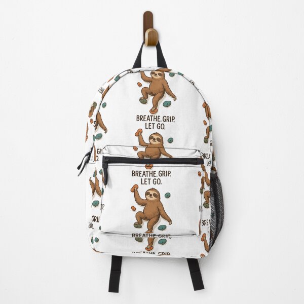 Item preview, Zen Sloth: Breathe Grip Let Go Climbing designed and sold by Pineapple-Tree.