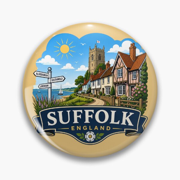 Artikelvorschau, Suffolk, England - Küstenlandschaft entworfen und verkauft von Myra365Art.