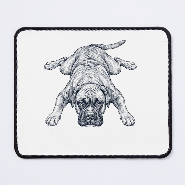 Item preview, Vintage Boxer Dog Splooting Dog Mom Dad Lover designed and sold by DoodleTortle.