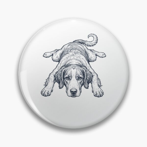 Item preview, Vintage Brittany Splooting Dog Mom Dad Lover designed and sold by DoodleTortle.