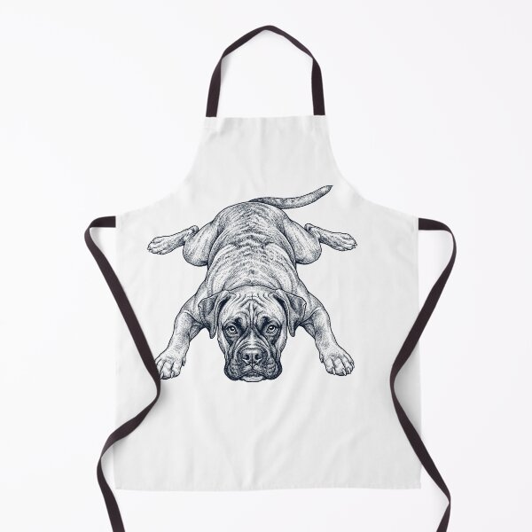 Item preview, Vintage Boxer Dog Splooting Dog Mom Dad Lover designed and sold by DoodleTortle.