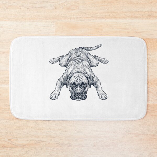 Item preview, Vintage Boxer Dog Splooting Dog Mom Dad Lover designed and sold by DoodleTortle.
