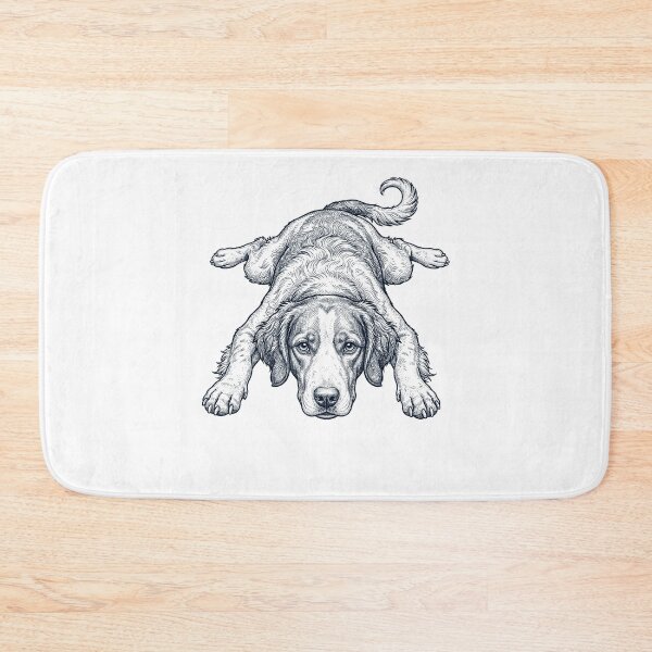 Item preview, Vintage Brittany Splooting Dog Mom Dad Lover designed and sold by DoodleTortle.