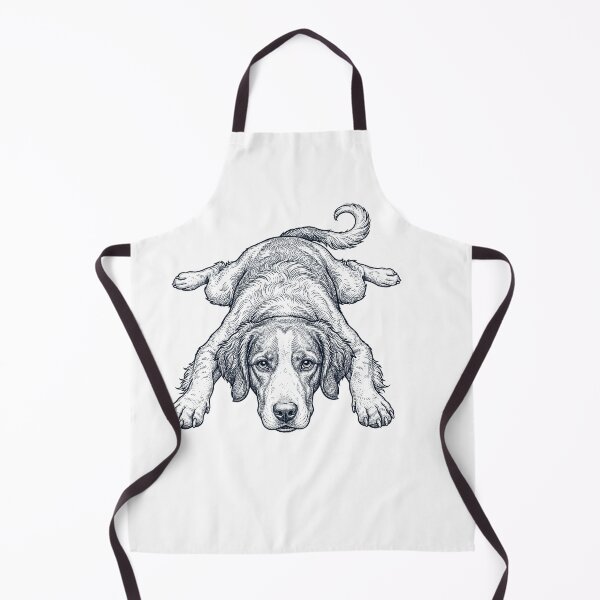 Item preview, Vintage Brittany Splooting Dog Mom Dad Lover designed and sold by DoodleTortle.