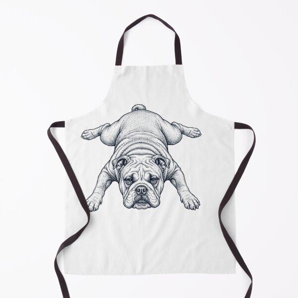 Item preview, Vintage Bulldog Splooting Dog Mom Dad Lover designed and sold by DoodleTortle.